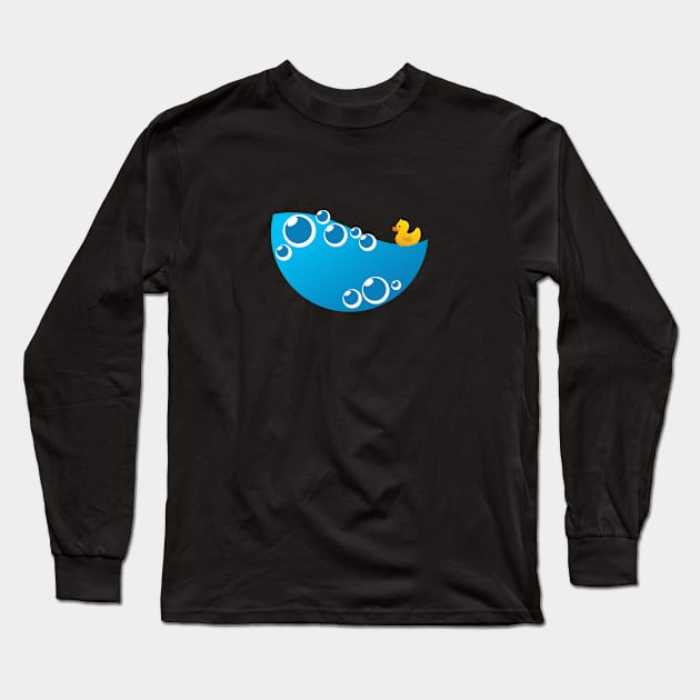 Water Long Sleeve T-Shirt by graphicganga